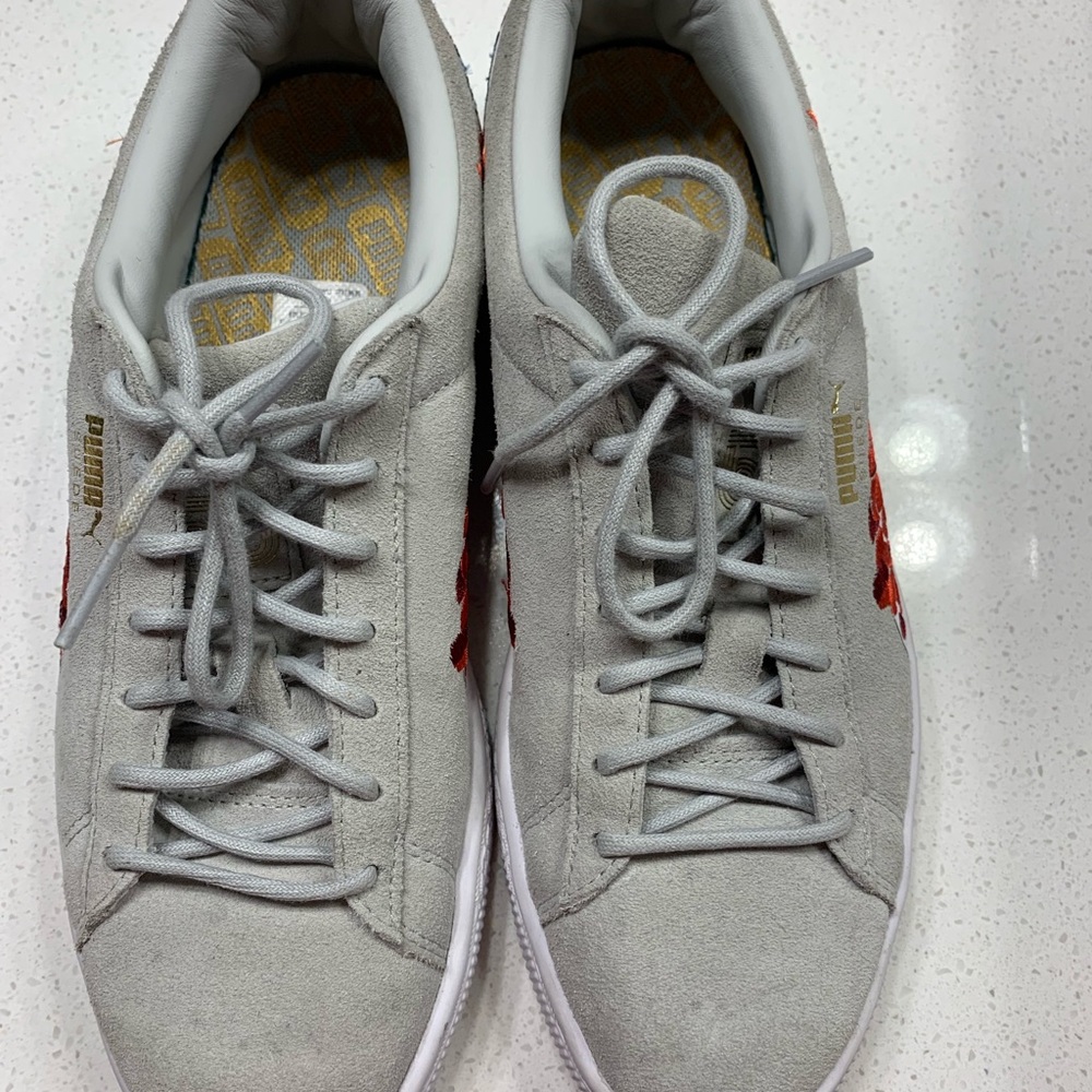 PUMA Suede Velvet Hyper EMB - Picture 3 of 6
